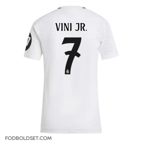 Real Madrid Vinicius Junior #7 Hjemmebanetrøje Dame 2024-25 Kortærmet